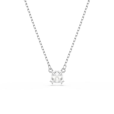 Swarovski 'Matrix' Vrouwen Basismetaal Ketting - Zilver 5701903