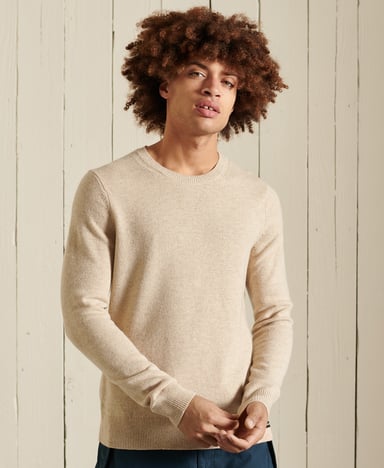Superdry Lambswool Lightweight Crew Jumper