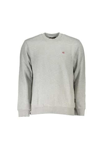 Napapijri Men's Gray Cotton Sweater