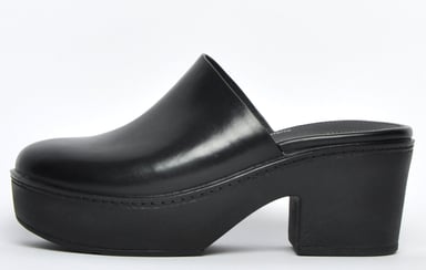 FitFlop Pilar Leather Mule Sandals Womens