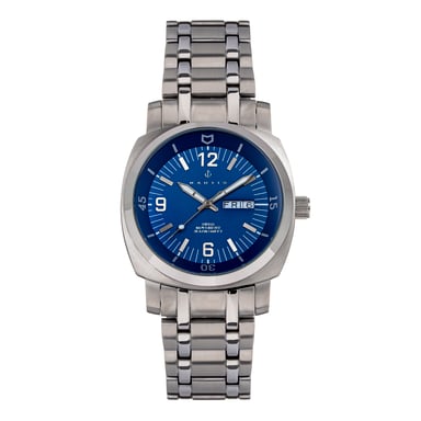 Nautis Stealth armbandhorloge met dag/datum