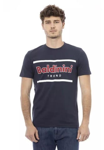 Baldinini Trend Men's Blue Cotton T-Shirt