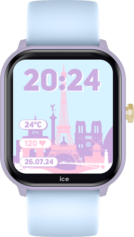 Ice Watch Ice Smart Junior 2.0 - Purple - Soft Blue Child's Blue Watch 022801