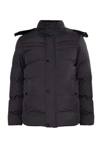 Mo Padded quilted jacket Men black
