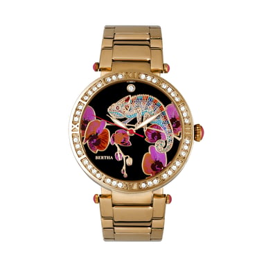 Bertha Camilla Parelmoer armbandhorloge