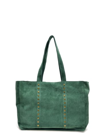 Carla Ferreri SS22 CF 8127 Green Leather Bag
