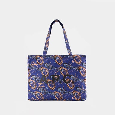 Diane Reversible Boodschappentas - A.P.C. - Synthetisch - Blauw