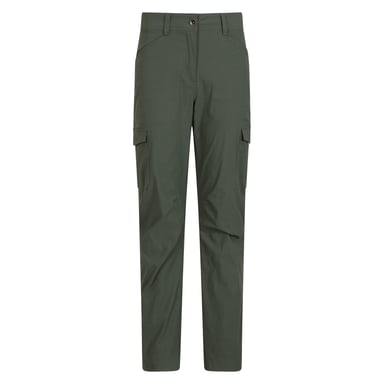 Mountain Warehouse Womens/Ladies Conniston Cargo Trousers (Khaki Green)