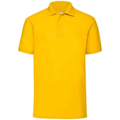 Fruit of the Loom Mens Pique Polo Shirt (Sunflower)