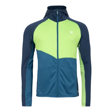Dare 2B Mens Assimilate II Core Stretch Midlayer (Moonlight Denim/Green Flash)