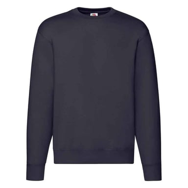 Fruit of the Loom Mens Premium Drop Shoulder Sweatshirt (Deep Navy)