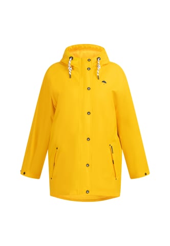 Schmuddelwedda raincoat women yellow