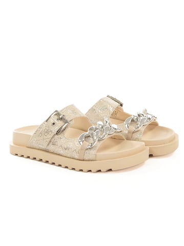 Guess Women's Fatema Logo 4G Sandal