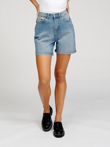 De Originele Performance Denim Korte Broek - Medium Blauwe Denim (Vrouw)