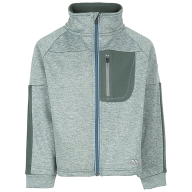 Trespass Childrens/Kids Immense Marl Fleece Jacket (Spruce Green)