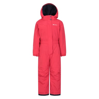 Mountain Warehouse Childrens/Kids Cloud All In One Waterproof Snowsuit (Active Red)