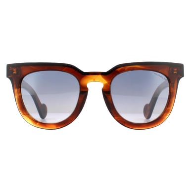Moncler Sunglasses ML0008 45C Light Brown Smoke Mirror