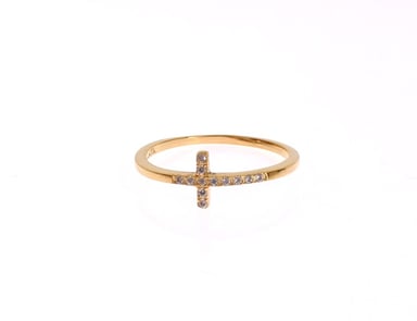 Nialaya Women's Gold 925 Silver Ring