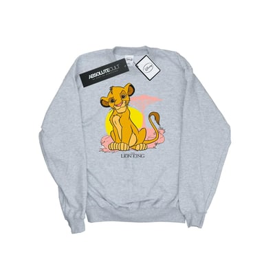Disney Dames/Dames The Lion King Simba Pastel Sweatshirt (Sportgrijs)