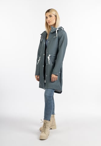 ICEBOUND raincoat women blue-grey