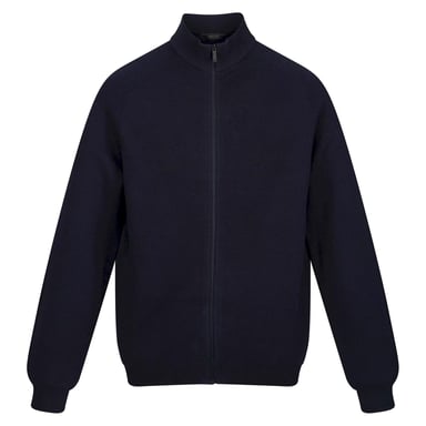 Regatta Mens Kylo Knitted Full Zip Fleece Jacket (Navy)