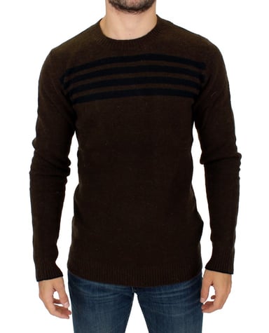 Randig Crewneck Tröja