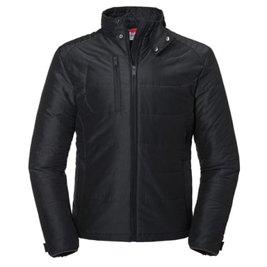 Russell Mens Cross Padded Jacket (Black)