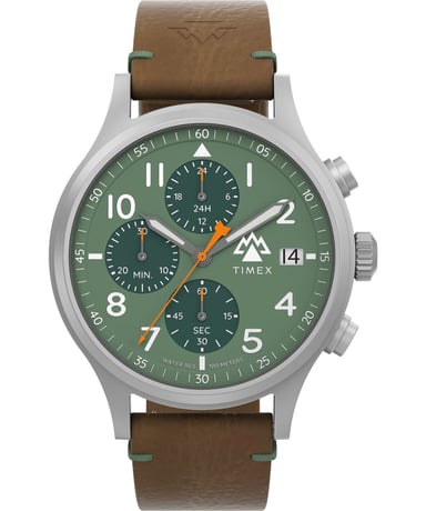Timex Sierra Heren Horloge Bruin TW2W16400