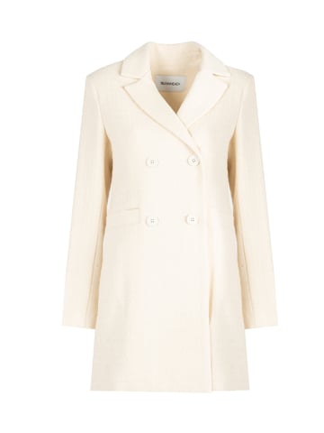 Silvian Heach Coat Woman's Off-White