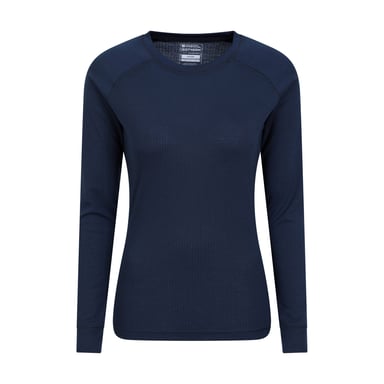 Mountain Warehouse Womens/Ladies Talus Long-Sleeved Top (Navy)