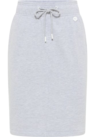 Dreimaster Skirt women light grey melange