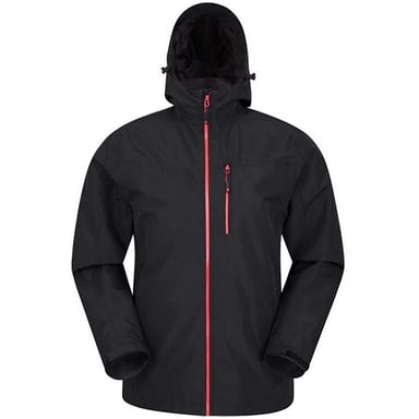 Mountain Warehouse Mens Brisk Extreme Waterproof Jacket (Black)