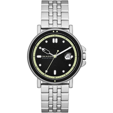 Skagen Signatur Sport Heren Horloge Zilverkleurig SKW6919