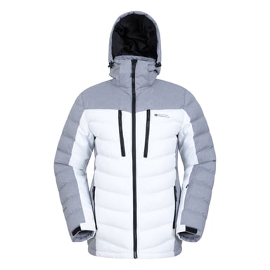 Mountain Warehouse Mens Vulcan III Ski Jacket (White)
