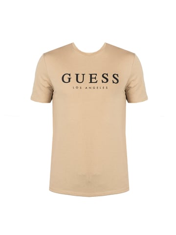 Guess T-Shirt Leo Men's Beige