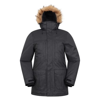 Mountain Warehouse Mens Gorge II Long Jacket (Black)