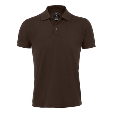 SOLS Mens Prime Polo Shirt (Chocolate)