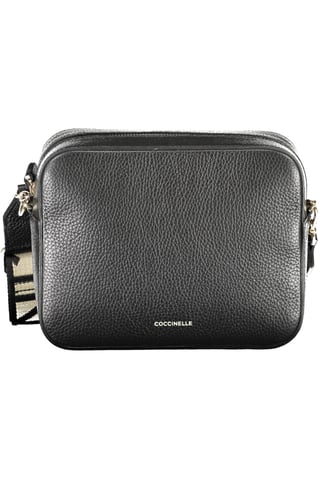 Coccinelle Dames Zwarte Leren Handtas