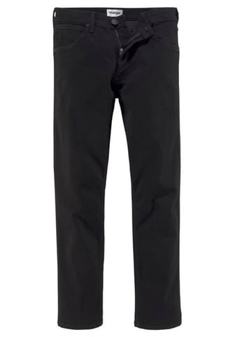Wrangler Black Rinse Regular Jeans