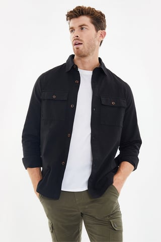 Threadbare shirt Black