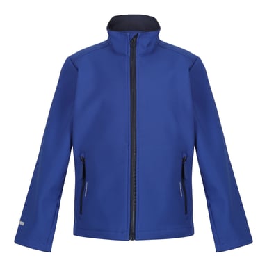 Regatta Childrens/Kids Ablaze 2 Layer Soft Shell Jacket (New Royal/Navy)