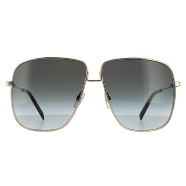Givenchy Square Womens Gold Grey Gradient