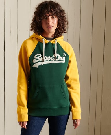 Superdry Vintage Logo American Classic Raglan Hoodie