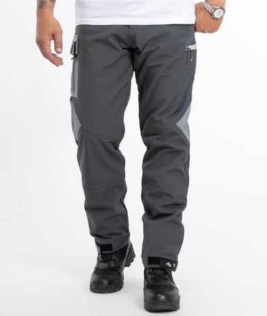 Rock Creek Softshellhose Dunkelgrau