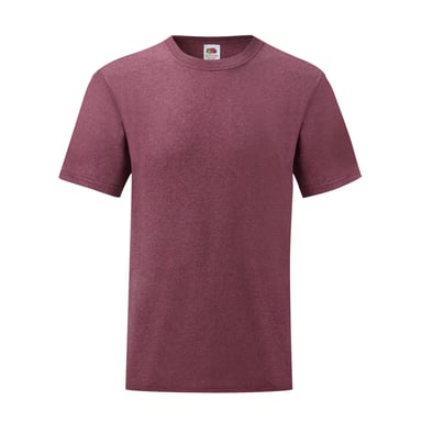 Fruit of the Loom Mens Valueweight T-Shirt (Heather Burgundy)