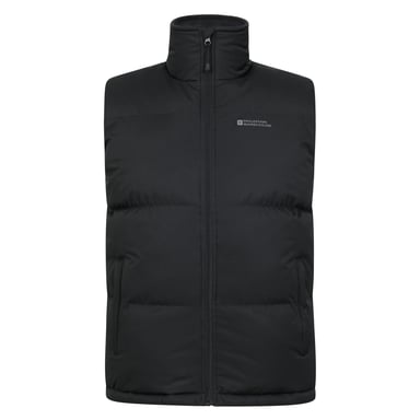 Mountain Warehouse Mens Rock Padded Gilet (Black)