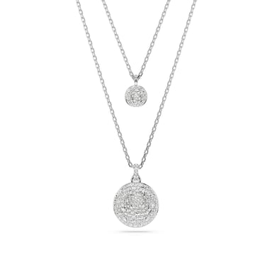 Swarovski 'Meteora' Dames Halsketting van Metaallegering - Zilver 5684244