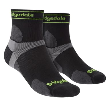 Bridgedale - Herensokken voor hardlopen Ultralight Merino Sport - Zwart