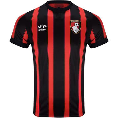 Umbro Childrens/Kids 23/24 AFC Bournemouth Home Jersey (Black/Red)