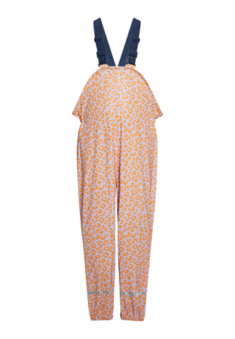Schmuddelwedda Regenbroek Meisje Pastel Lavendel Oranje Leeuw